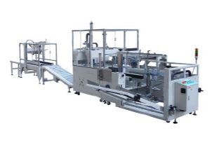 全自動圓罐裝（zhuāng）箱開箱封箱流水線