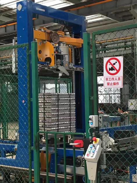 鋼帶全自動（dòng）打包機